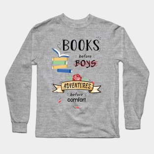Books & Andventures Long Sleeve T-Shirt